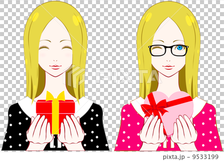 Female present - Stock Illustration [9533199] - PIXTA