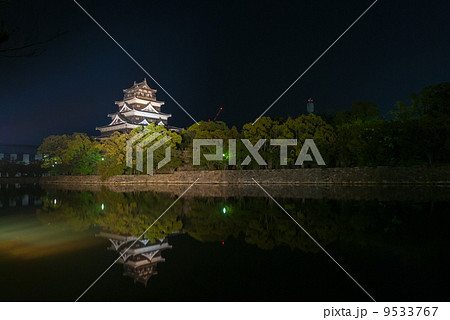 広島城　天守閣 9533767