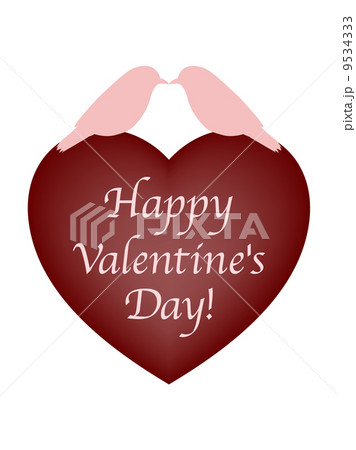 バレンタインデー　イラスト 9534333