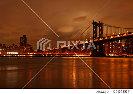 ニューヨーク　マンハッタンブリッジ 9534807