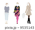 女性ファッションモデル 9535143