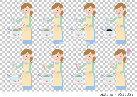 Cooking illustrations Cooking illustrations 9535382