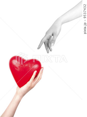 Health insurance or love concept Health insurance or love concept 9537432