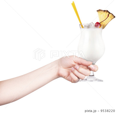 hand with alcohol cocktail making toast hand with alcohol cocktail making toast 9538220