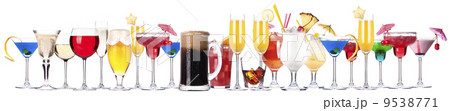 different alcohol drinks set different alcohol drinks set 9538771