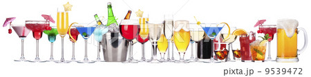 different alcohol drinks set different alcohol drinks set 9539472