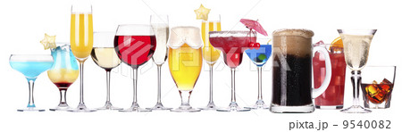 different images of alcohol isolated different images of alcohol isolated 9540082