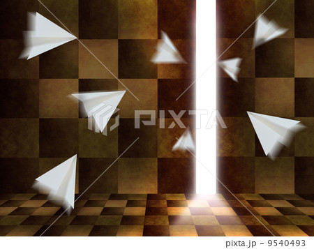 紙飛行機 紙飛行機 9540493