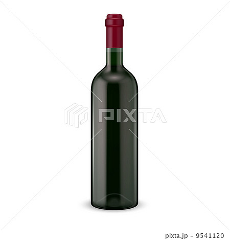 Red wine bottle. 9541120