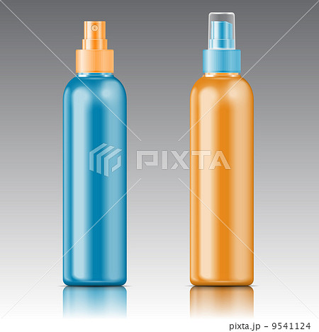Colored sprayer bottle template. 9541124