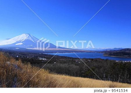 1月　風景・富士山218山中湖パノラマ台展望 9541534