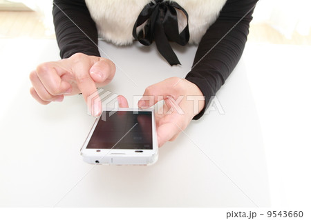 スマートフォン操作 9543660