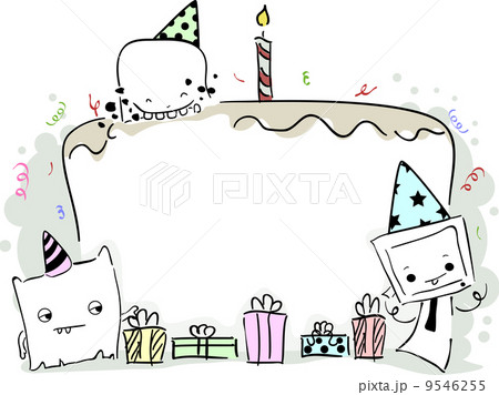 Monster Birthday Frame 9546255