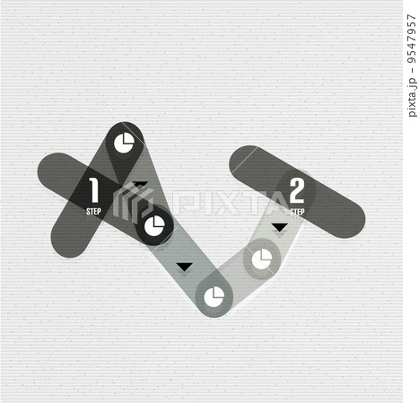 Business infographic lines design 9547957