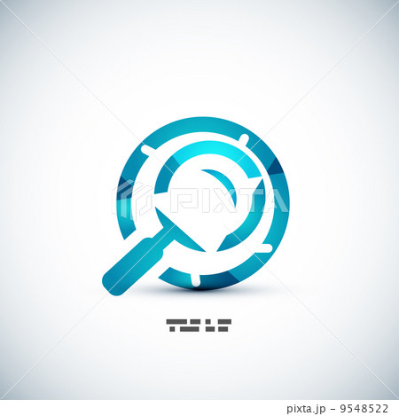 Search magnifying glass concept 9548522