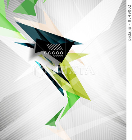 Motion geometric shapes - rapid straight lines 9549002