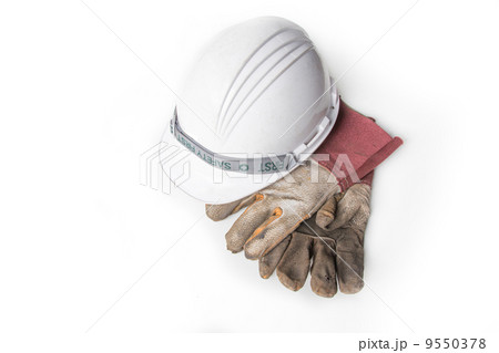 safety helmet and gloves safety helmet and gloves 9550378