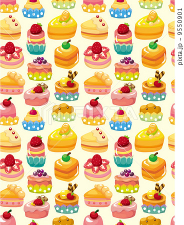 Pattern Wallpaper Sweet Stock Illustration