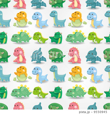 動物 かわいらしい 可愛らしいのイラスト素材 9550945 Pixta