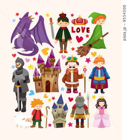 キング 王 王様のイラスト素材 9554500 Pixta