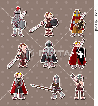 キャバリエ 攻め 攻撃のイラスト素材