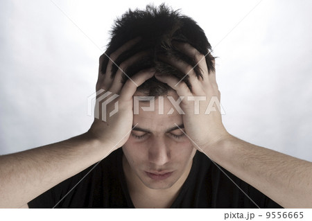 portrait of young sad male 9556665