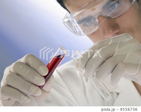 Scientist working in a laboratory Scientist working in a laboratory 9556736