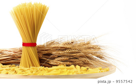 Close up of the background pasta 9557542
