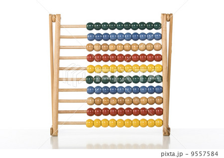 Abacus on white background 9557584