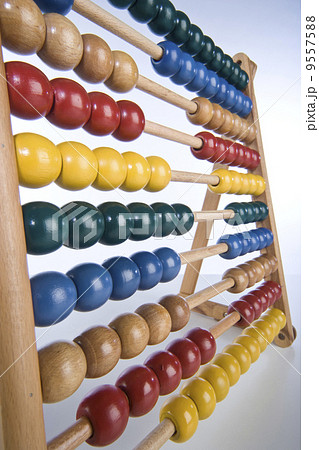 childrens abacus - calculator with all beads at random sides. childrens abacus - calculator with all beads at random sides. 9557588