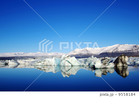 アイスランド 氷河湖 アイスランド 氷河湖 9558184