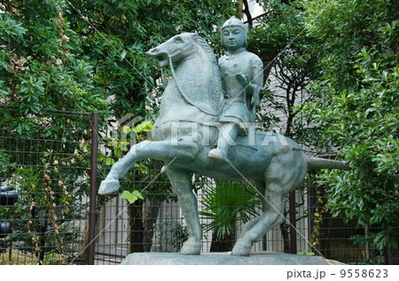 勝軍地蔵菩薩の銅像 9558623