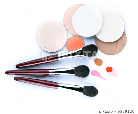 Set of professional brushes for applying blush Set of professional brushes for applying blush 9559120
