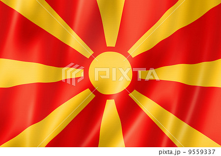 Macedonian flag 9559337