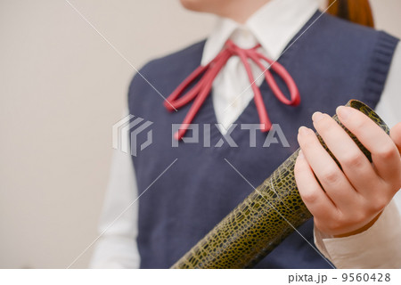 卒業する女子高生 9560428