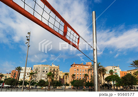 net for beach volleyball 9560577