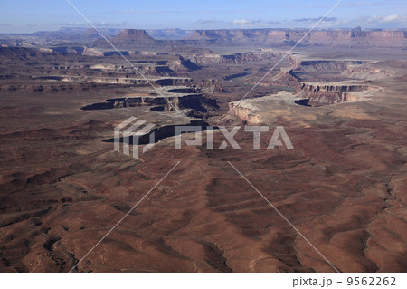 キャニオンランズ国立公園グリーンリバー・オーバールック キャニオンランズ国立公園グリーンリバー・オーバールック 9562262