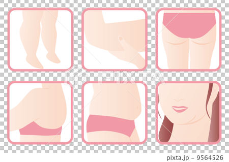 Chubby body illustration 9564526