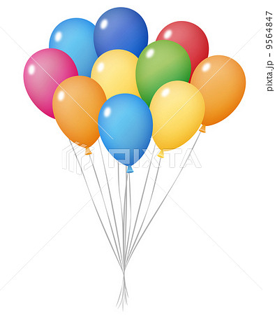 風船のイラスト素材