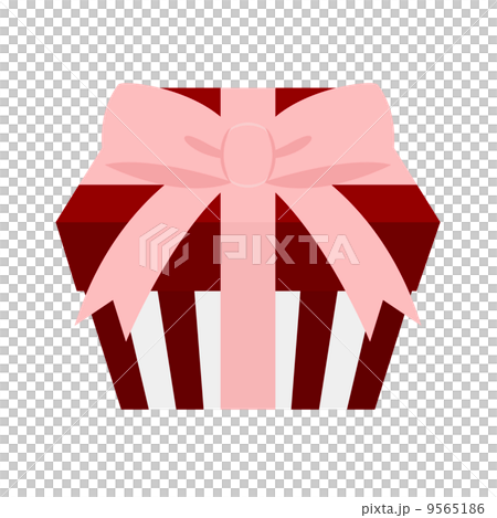 Illust Gift Ribbon Box Stock Illustration