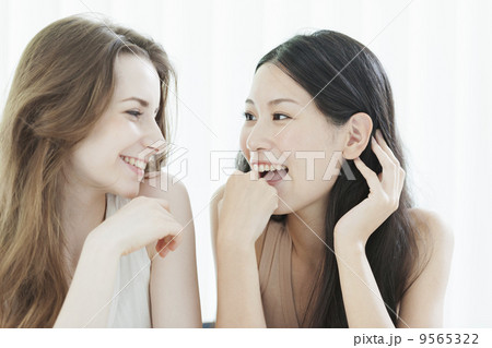 女性のビューティーシーン 9565322