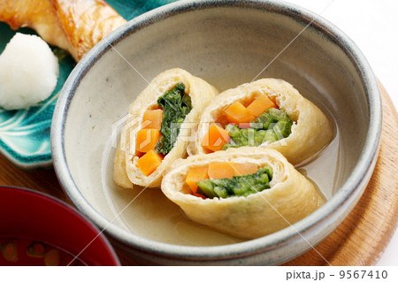 人参と小松菜の信田巻き 9567410