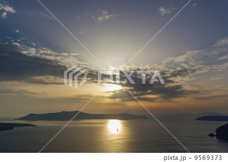 View on Fira  in Santorini 9569373