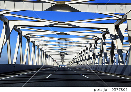 東北自動車道の利根川橋 東北自動車道の利根川橋 9577305