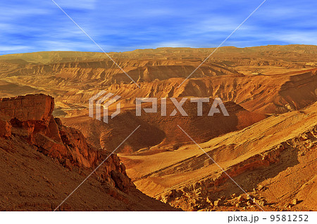 Hills and mountains in Arava desert. 9581252