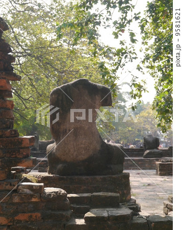 世界遺産 アユタヤの石像 世界遺産 アユタヤの石像 9581621