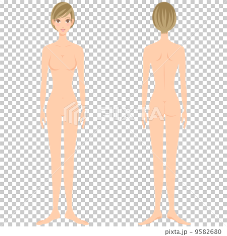 Bare nudity whole body beauty 9582680