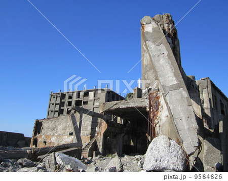 軍艦島の廃墟 軍艦島の廃墟 9584826