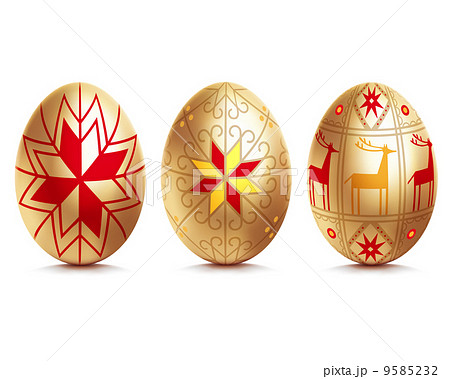 Easter egg. Vector illustration 9585232