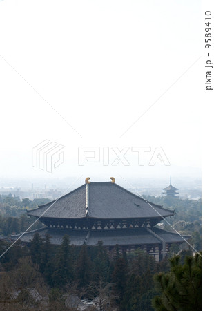 奈良東大寺大仏殿 奈良東大寺大仏殿 9589410